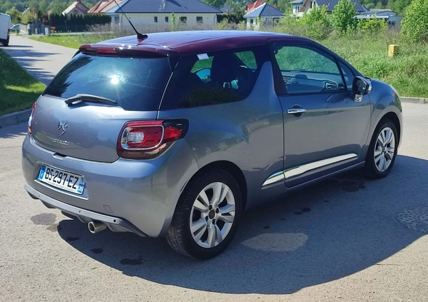 Citroen DS3 cena 14900 przebieg: 193000, rok produkcji 2011 z Kielce małe 172